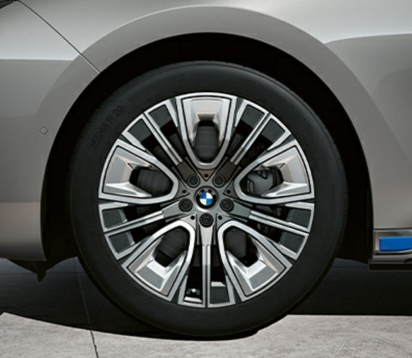 KOŁO ZIMOWE BMW 7 G70 20" RDC Aerodynamic wheel 906 Pirelli gunmetal grey