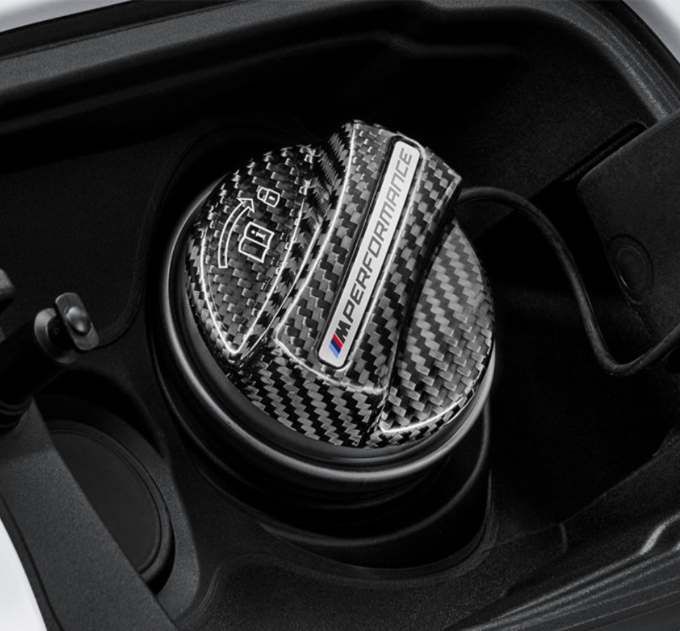 Nakładka na korek wlewu paliwa BMW, M Performance, karbon