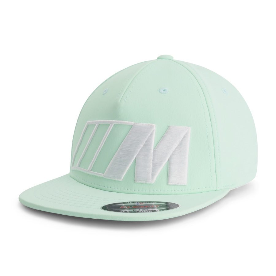 Czapka z daszkiem BMW M, miętowa, unisex