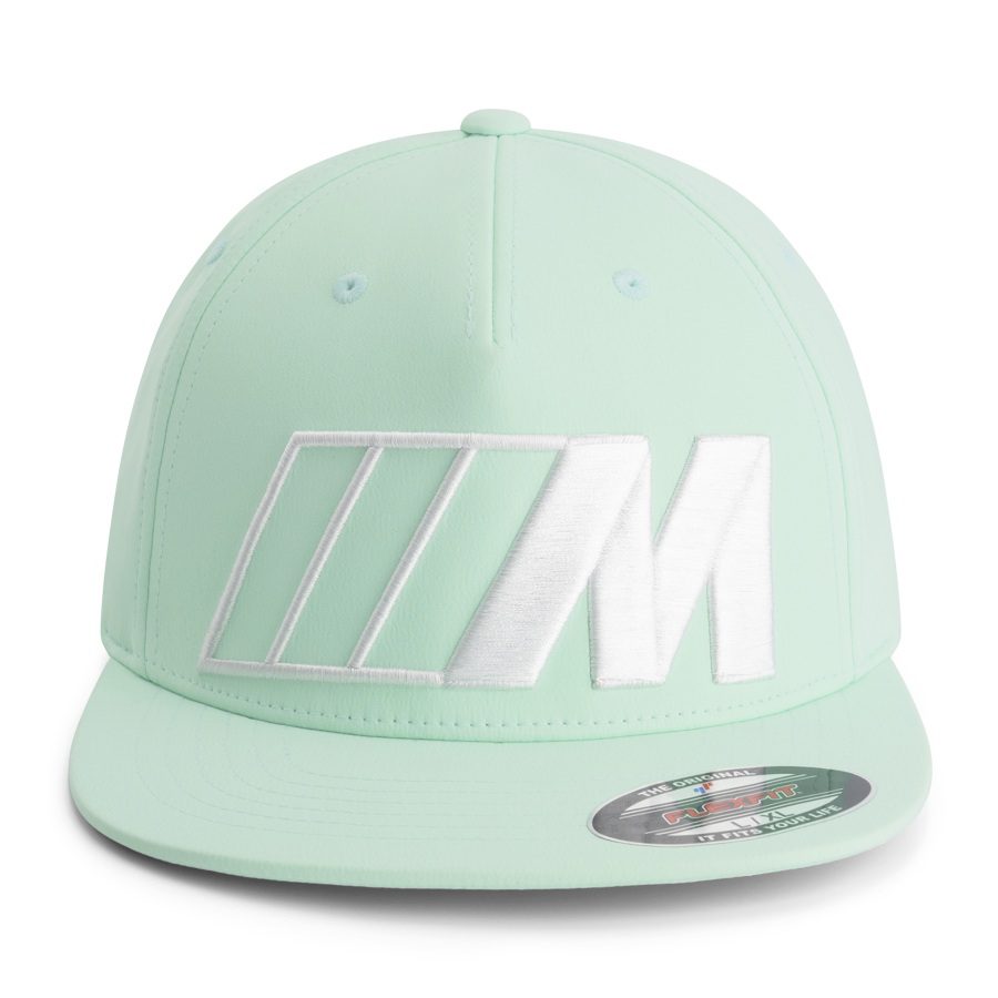 Czapka z daszkiem BMW M, miętowa, unisex