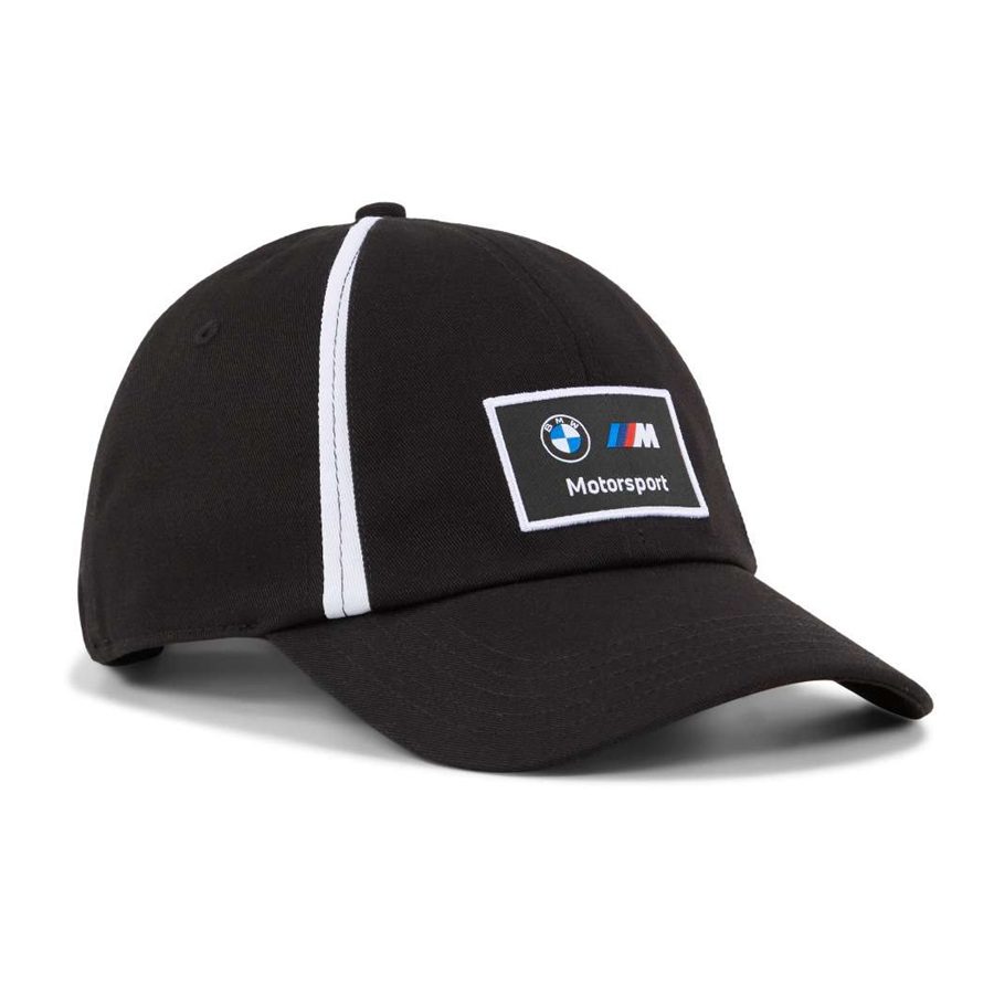 Czapka z daszkiem BMW M Motorsport Heritage, czarna, unisex